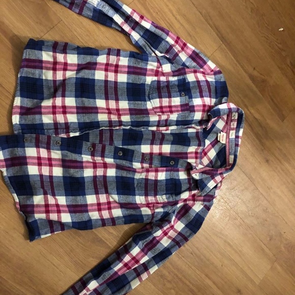 Target Mossimo plaid button down - Picture 1 of 1